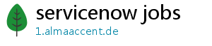 servicenow jobs